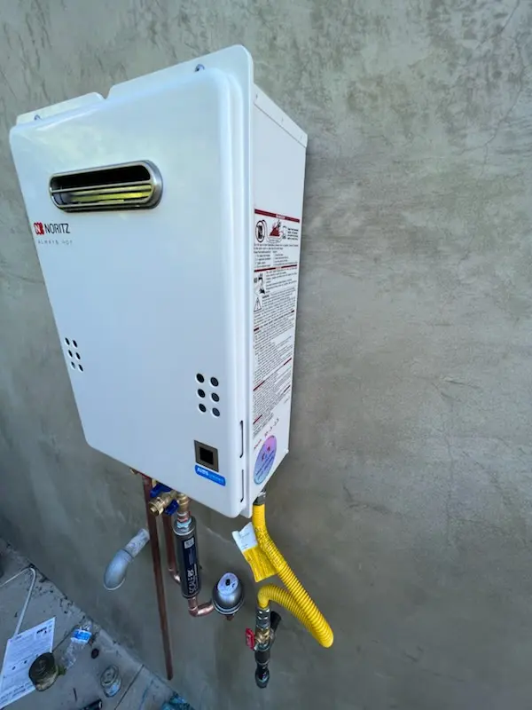 Tankless water heater installation for Woodbridge homes
